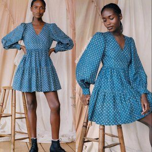 Christy Dawn Liana Indigo Dress